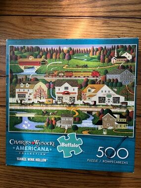 Charles Wysocki Americana Yankee Wink Hollow jigsaw puzzle 500
